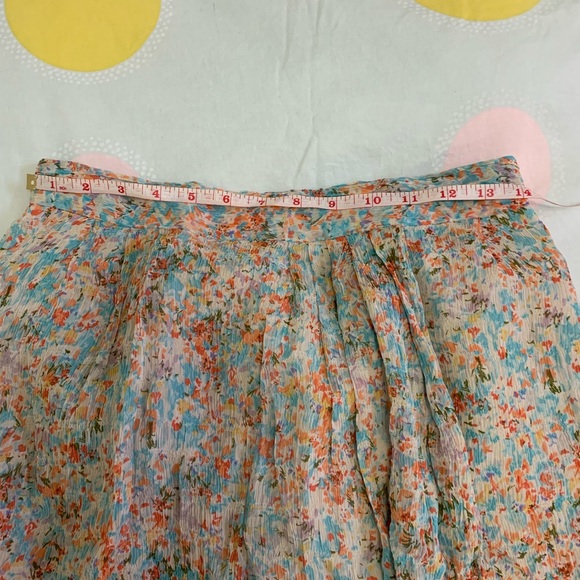 J crew water color silk skirt - Picture 4 of 5
